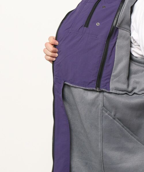 go slow caravan（ゴースローキャラバン）の「COBMASTER/コブマスター　マイクロフリース Wジップマウンテンパーカー（マウンテンパーカー・メンズ・グレー/グリーン系その他/ネイビー/キャメル・MEDIUM/X-LARGE/LARGE）」の6枚目の写真