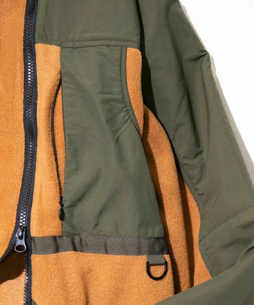 go slow caravan（ゴースローキャラバン）の「COBMASTER/コブマスター　マイクロフリース Wジップマウンテンパーカー（マウンテンパーカー・メンズ・グレー/グリーン系その他/ネイビー/キャメル・MEDIUM/X-LARGE/LARGE）」の7枚目の写真