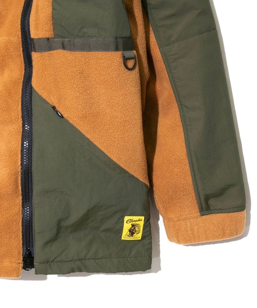 go slow caravan（ゴースローキャラバン）の「COBMASTER/コブマスター　マイクロフリース Wジップマウンテンパーカー（マウンテンパーカー・メンズ・グレー/グリーン系その他/ネイビー/キャメル・MEDIUM/X-LARGE/LARGE）」の16枚目の写真