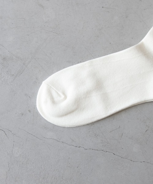 FRED PERRY（フレッドペリー）の「FRED PERRY TIPPED SHORT SOCKS（ソックス/靴下・メンズ・ホワイト/ブラック・FREE）」の6枚目の写真