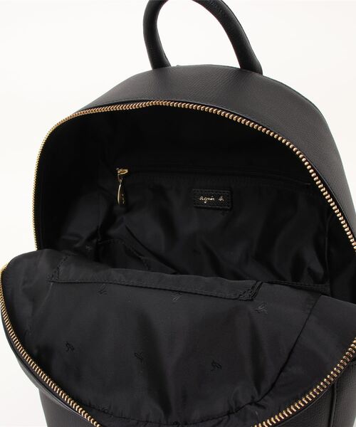 【agnes b.】QAS02-05 オールレザー　バックパック　リュックサック agnes b.（アニエスベー）の「QAS02-05 バックパック（バック
