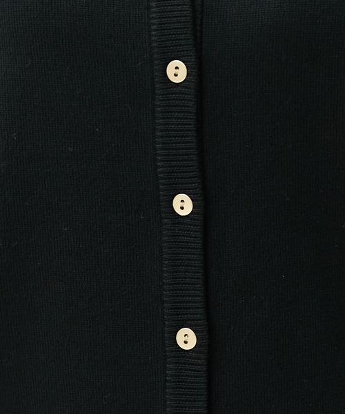 ROPE' PICNIC（ロペピクニック）の「天竺クルーネックニットカーディガン（カーディガン/ボレロ・レディース・ブラック/オフホワイト/イエロー/ミント/ピンク系その他/オレンジ系その他・38）」の12枚目の写真