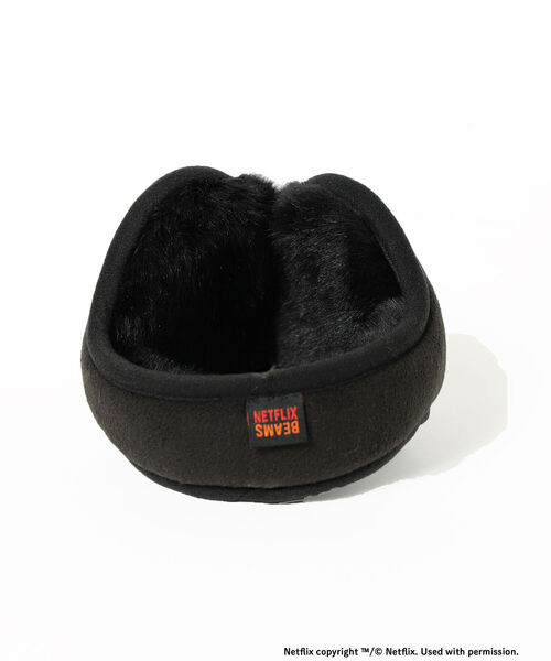 BEAMS(ビームス)の「Netflix × BEAMS / Ear Muffler(イヤーマフ・メンズ・ブラック・FREE)」の3枚目の写真