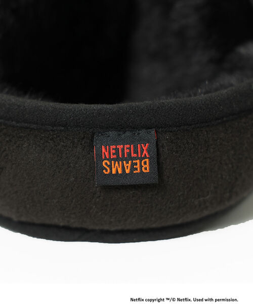 BEAMS(ビームス)の「Netflix × BEAMS / Ear Muffler(イヤーマフ・メンズ・ブラック・FREE)」の5枚目の写真