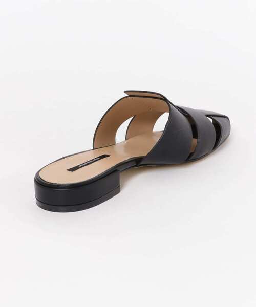 URBAN RESEARCH(アーバンリサーチ)の「スクエアトゥグルカサンダル(サンダル・レディース・ホワイト/ブラック・37/38/36)」の13枚目の写真