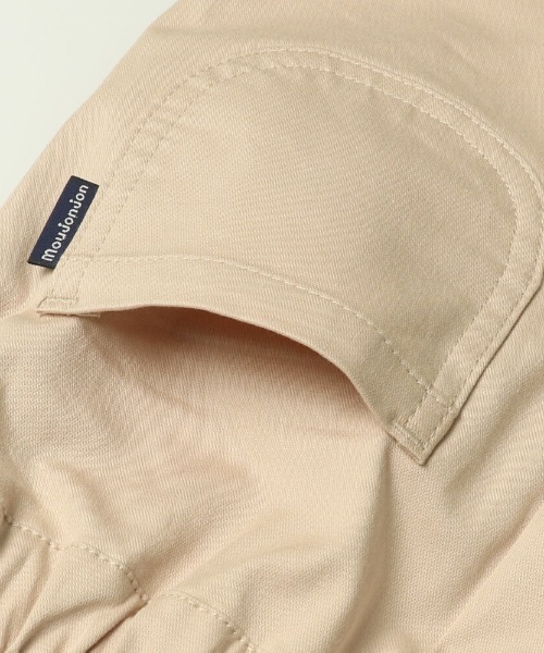 Moujonjon（ムージョンジョン）の「デニム・ツイルショートパンツ（その他パンツ・キッズ・ベージュ/ブルー・90/100/110/120/95/130/140）」の7枚目の写真