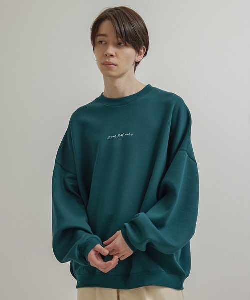 JUNRED（ジュンレッド）の「2ポイントダンボールプルオーバー（Tシャツ/カットソー・メンズ・オフホワイト/グリーン/チャコールグレー・S/L/M）」の10枚目の写真