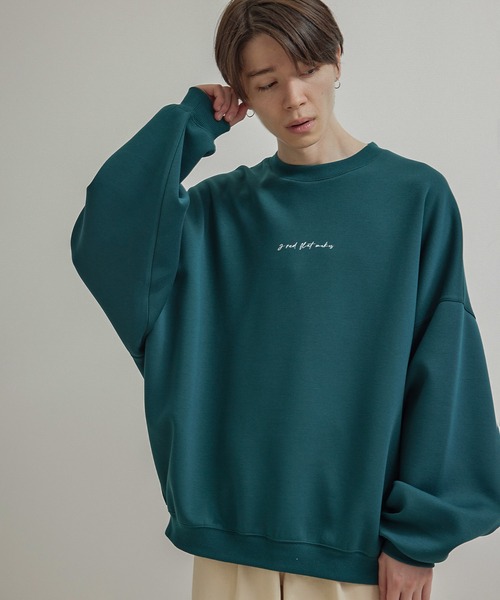 JUNRED（ジュンレッド）の「2ポイントダンボールプルオーバー（Tシャツ/カットソー・メンズ・オフホワイト/グリーン/チャコールグレー・S/L/M）」の15枚目の写真