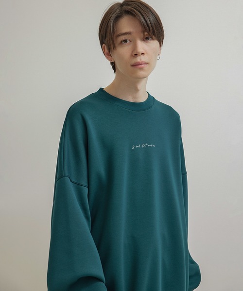 JUNRED（ジュンレッド）の「2ポイントダンボールプルオーバー（Tシャツ/カットソー・メンズ・オフホワイト/グリーン/チャコールグレー・S/L/M）」の18枚目の写真