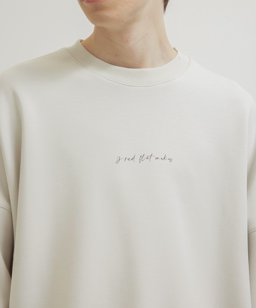 JUNRED（ジュンレッド）の「2ポイントダンボールプルオーバー（Tシャツ/カットソー・メンズ・オフホワイト/グリーン/チャコールグレー・S/L/M）」の8枚目の写真