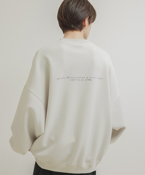 JUNRED（ジュンレッド）の「2ポイントダンボールプルオーバー（Tシャツ/カットソー・メンズ・オフホワイト/グリーン/チャコールグレー・S/L/M）」の6枚目の写真