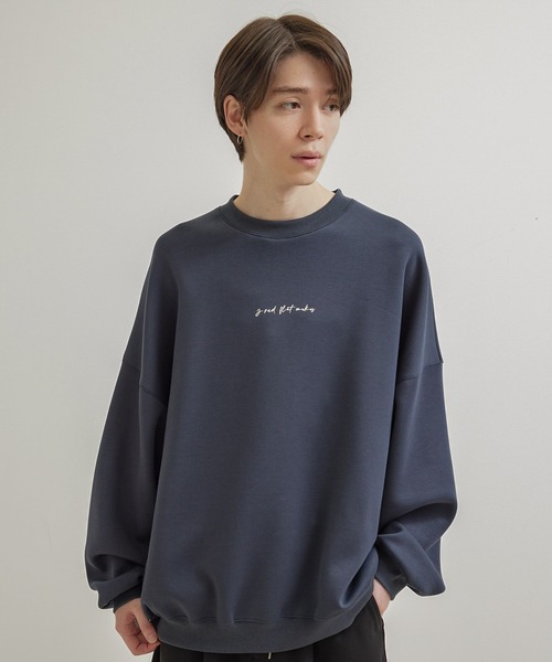 JUNRED（ジュンレッド）の「2ポイントダンボールプルオーバー（Tシャツ/カットソー・メンズ・オフホワイト/グリーン/チャコールグレー・S/L/M）」の11枚目の写真