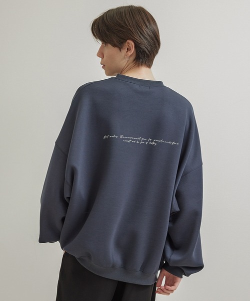 JUNRED（ジュンレッド）の「2ポイントダンボールプルオーバー（Tシャツ/カットソー・メンズ・オフホワイト/グリーン/チャコールグレー・S/L/M）」の5枚目の写真