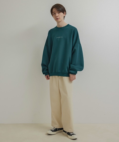 JUNRED（ジュンレッド）の「2ポイントダンボールプルオーバー（Tシャツ/カットソー・メンズ・オフホワイト/グリーン/チャコールグレー・S/L/M）」の22枚目の写真