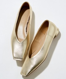 Mazell | Mazell / トウステッチスクエアフラット【新色追加】(パンプス)