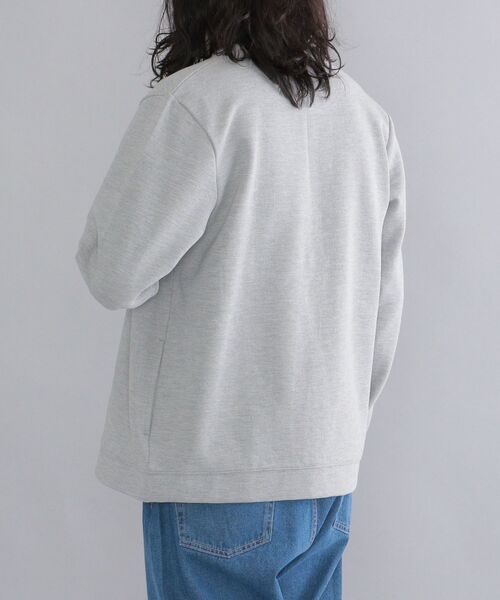 SHIPS(シップス)の「【WEB限定】SHIPS: 〈手洗い可能〉 ミラノリブ ジャージー クルーネック ソリッド カーディガン(カーディガン/ボレロ・メンズ・ブラック/グレー/ダークグレー/オリーブ・SMALL/MEDIUM/LARGE/X-LARGE)」の17枚目の写真