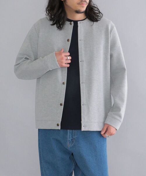 SHIPS(シップス)の「【WEB限定】SHIPS: 〈手洗い可能〉 ミラノリブ ジャージー クルーネック ソリッド カーディガン(カーディガン/ボレロ・メンズ・ブラック/グレー/ダークグレー/オリーブ・SMALL/MEDIUM/LARGE/X-LARGE)」の19枚目の写真