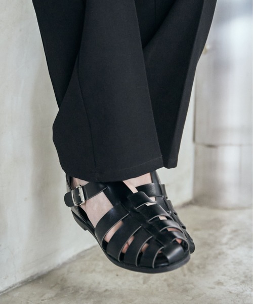 WEGO（ウィゴー）の「WEGO/グルカサンダル（サンダル・メンズ・ブラック・MEDIUM/LARGE）」の12枚目の写真