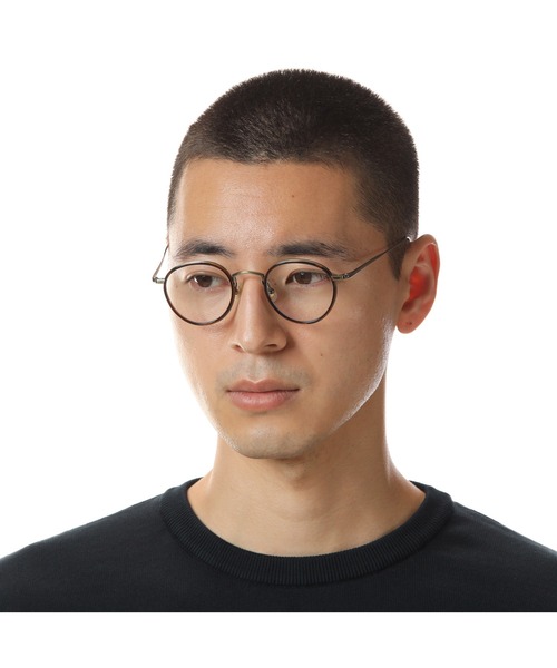 SOPHNET.(ソフネット)の「BINCHOTAN METAL FRAME GLASSES(メガネ・メンズ・シルバー/ゴールド・FREE)」の3枚目の写真