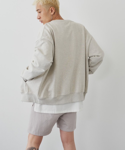 AIVER(アイバー)の「AIVER ヘビーウエイトフルジップスウェット(スウェット・メンズ・ブラック/ナチュラル・MEDIUM/LARGE)」の21枚目の写真