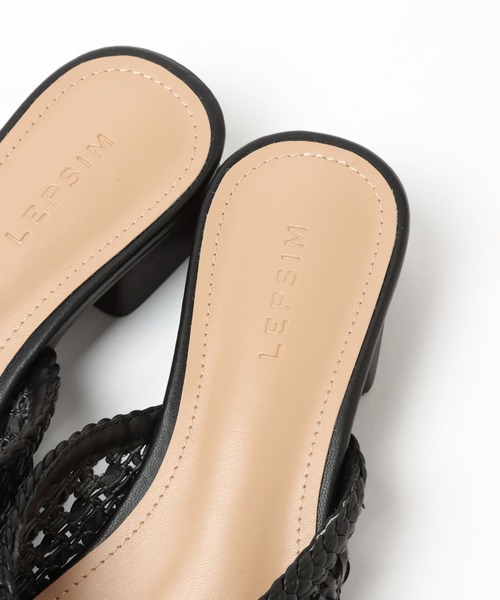 LEPSIM(レプシィム)の「アソートローヒールミュール 265112(サンダル・レディース・ブラック/ゼブラ・MEDIUM/LARGE)」の15枚目の写真