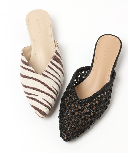 LEPSIM(レプシィム)の「アソートローヒールミュール 265112(サンダル・レディース・ブラック/ゼブラ・MEDIUM/LARGE)」の17枚目の写真