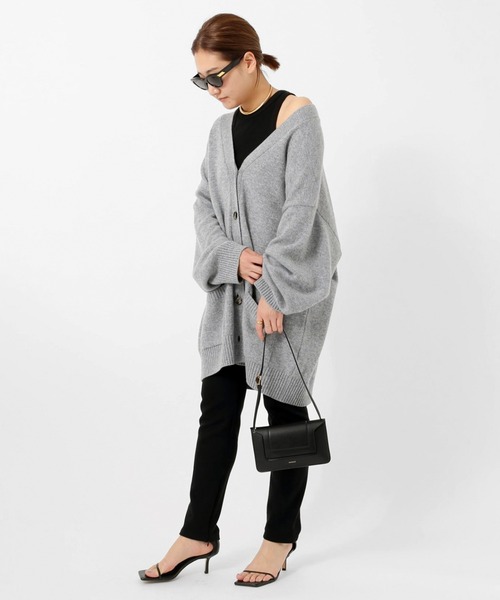 Anine Bing(アニー ビング)の「【ANINE BING/アニン ビン】EVA タンク(タンクトップ・レディース・ホワイト/ブラック・FREE)」の12枚目の写真