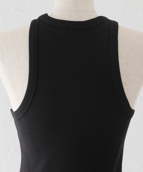 Anine Bing(アニー ビング)の「【ANINE BING/アニン ビン】EVA タンク(タンクトップ・レディース・ホワイト/ブラック・FREE)」の9枚目の写真