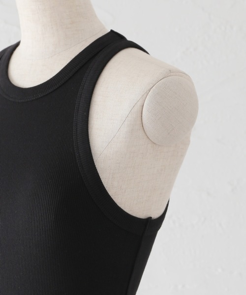 Anine Bing(アニー ビング)の「【ANINE BING/アニン ビン】EVA タンク(タンクトップ・レディース・ホワイト/ブラック・FREE)」の13枚目の写真