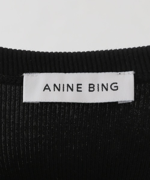 Anine Bing(アニー ビング)の「【ANINE BING/アニン ビン】EVA タンク(タンクトップ・レディース・ホワイト/ブラック・FREE)」の11枚目の写真