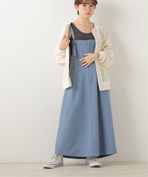 DOUBLE NAME | ベルト付きジャンスカ(ジャンパースカート)
