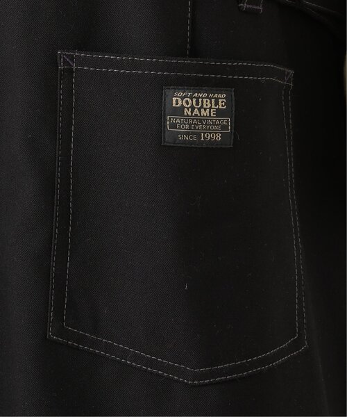 DOUBLE NAME（ダブルネーム）の「ベルト付きジャンスカ（ジャンパースカート・レディース・ブラック/ベージュ/ブルー・FREE）」の12枚目の写真