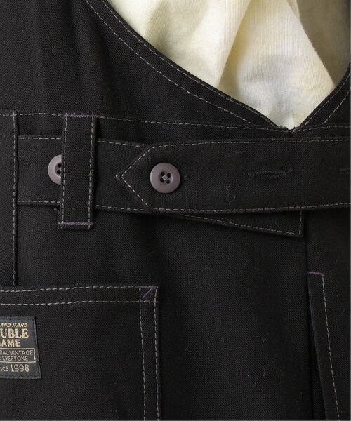 DOUBLE NAME（ダブルネーム）の「ベルト付きジャンスカ（ジャンパースカート・レディース・ブラック/ベージュ/ブルー・FREE）」の16枚目の写真