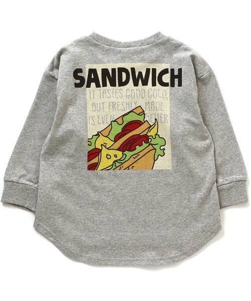 BREEZE（ブリーズ）の「フード3柄Tシャツ（Tシャツ/カットソー・キッズ・ピンク/キナリ/グレー・130/140/90/110/100/80/120）」の16枚目の写真