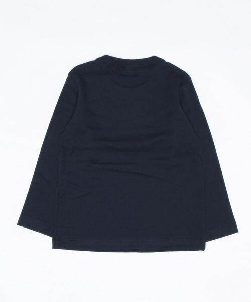 PETIT BATEAU(プチバトー)の「コットン長袖Tシャツ(Tシャツ/カットソー・キッズ・ダークネイビー・4YEAR/3YEAR/5YEAR)」の2枚目の写真