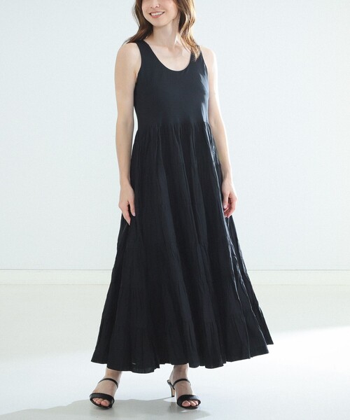 MARIHA（マリハ）の「MARIHA / 草原の虹のドレス ソリッド（ワンピース・レディース・ブラック・38/36）」の5枚目の写真
