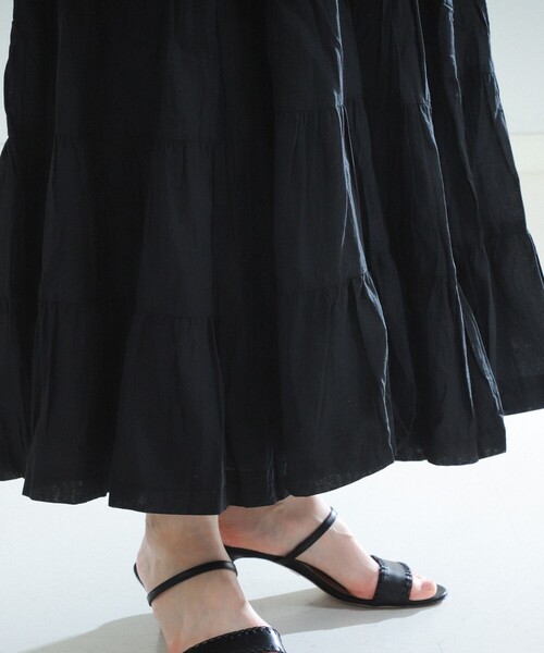 MARIHA（マリハ）の「MARIHA / 草原の虹のドレス ソリッド（ワンピース・レディース・ブラック・38/36）」の12枚目の写真