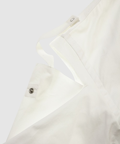 TAKAHIROMIYASHITATheSoloIst.(タカヒロミヤシタザソロイスト)の「three-way regular collar shirts. -(c) joseph szabo-(シャツ/ブラウス・メンズ・ホワイト×ブラック・44/46)」の3枚目の写真