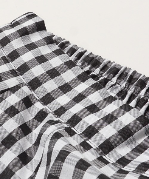 coca(coca)(コカ)の「ギンガムチェックボリュームスカート(スカート・レディース・ブラック/ブルー・SHORT/LONG)」の11枚目の写真