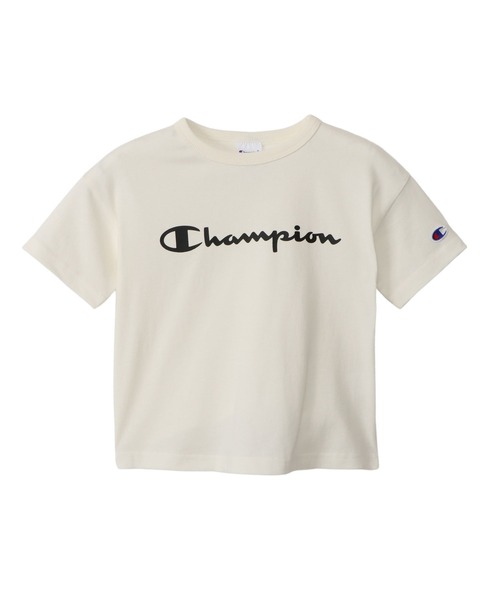 Champion(チャンピオン)の「【Champion/チャンピオン】キッズ ベーシック ショートスリーブTシャツ(Tシャツ/カットソー・キッズ・ライトパープル/ベージュ/ネイビー/グレー/オフホワイト/ターコイズブルー/イエロー/ブラック・100/130/140/150/160/110/120)」の19枚目の写真