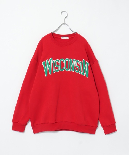 VENCEEXCHANGE(ヴァンスエクスチェンジ)の「カレッジロゴスウェット(スウェット・メンズ・ブラック/グレー/レッド/グリーン・フリー)」の4枚目の写真