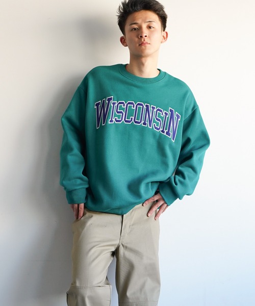 VENCEEXCHANGE(ヴァンスエクスチェンジ)の「カレッジロゴスウェット(スウェット・メンズ・ブラック/グレー/レッド/グリーン・フリー)」の3枚目の写真