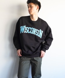 カレッジロゴスウェット