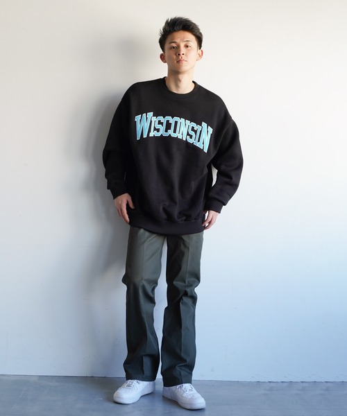 VENCEEXCHANGE(ヴァンスエクスチェンジ)の「カレッジロゴスウェット(スウェット・メンズ・ブラック/グレー/レッド/グリーン・フリー)」の15枚目の写真