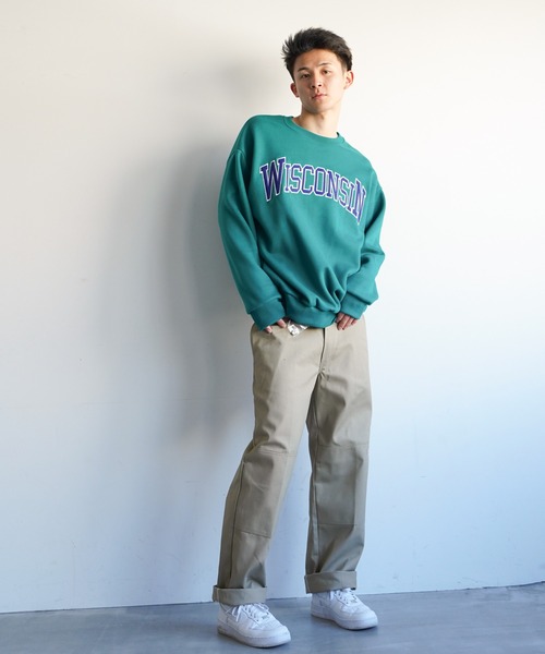 VENCEEXCHANGE(ヴァンスエクスチェンジ)の「カレッジロゴスウェット(スウェット・メンズ・ブラック/グレー/レッド/グリーン・フリー)」の11枚目の写真