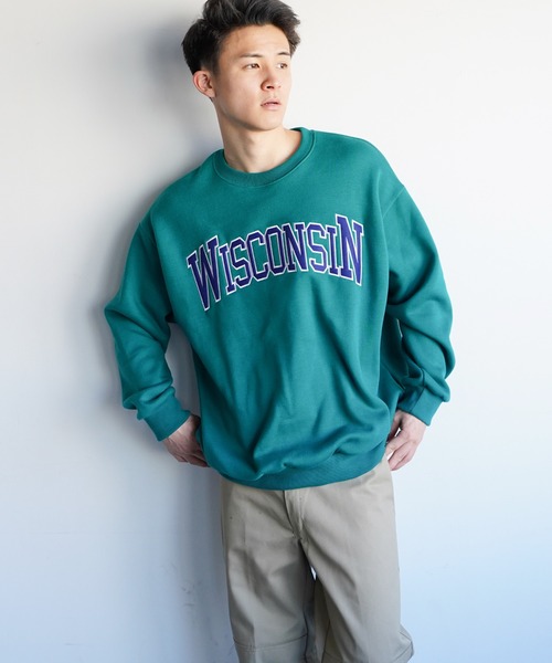 VENCEEXCHANGE(ヴァンスエクスチェンジ)の「カレッジロゴスウェット(スウェット・メンズ・ブラック/グレー/レッド/グリーン・フリー)」の10枚目の写真