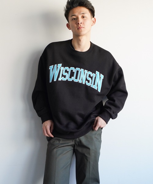 VENCEEXCHANGE(ヴァンスエクスチェンジ)の「カレッジロゴスウェット(スウェット・メンズ・ブラック/グレー/レッド/グリーン・フリー)」の14枚目の写真