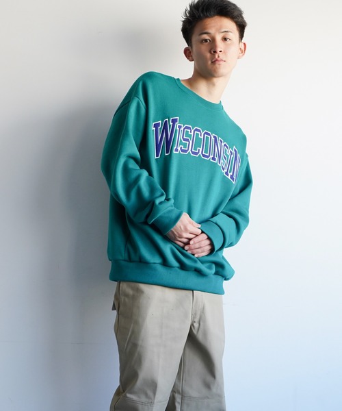 VENCEEXCHANGE(ヴァンスエクスチェンジ)の「カレッジロゴスウェット(スウェット・メンズ・ブラック/グレー/レッド/グリーン・フリー)」の7枚目の写真