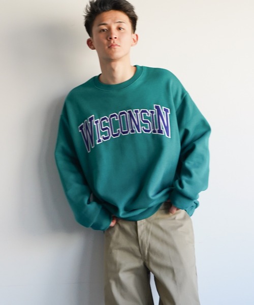 VENCEEXCHANGE(ヴァンスエクスチェンジ)の「カレッジロゴスウェット(スウェット・メンズ・ブラック/グレー/レッド/グリーン・フリー)」の8枚目の写真