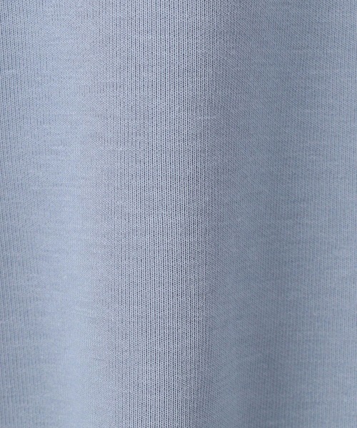 NICOLE white(ニコルホワイト)の「後ろタックTEE 8分袖(Tシャツ/カットソー・レディース・チャコールグレー/サックスブルー/イエロー/オフホワイト・FREE)」の13枚目の写真